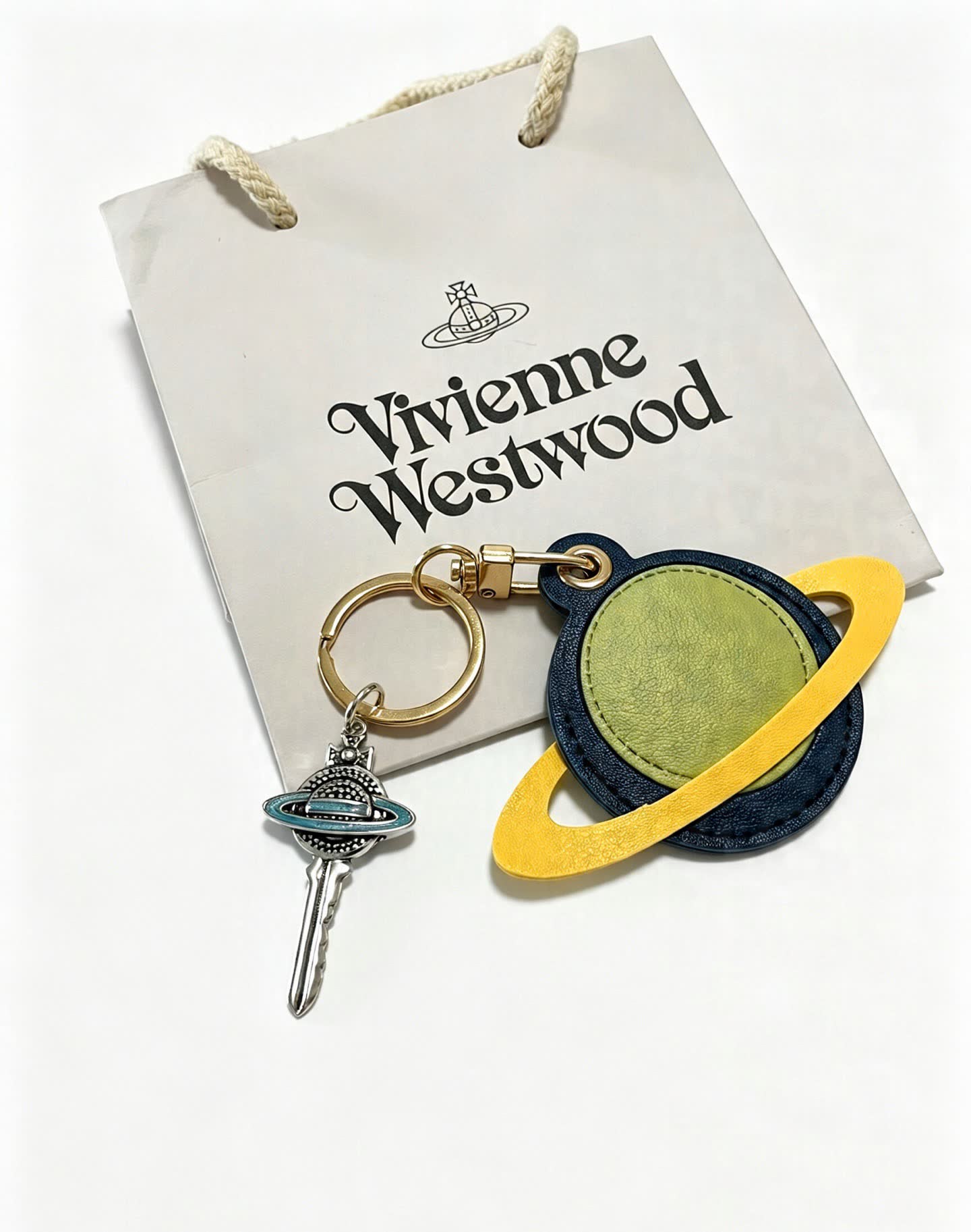 Vivienne Westwood Saturn Keychain